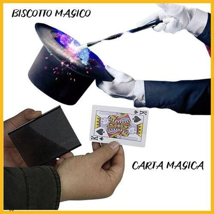 Giochi di prestigio e magia carta cambia trucchi illusione bambini