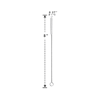 10x Scovolini in Metallo per pulizia Pipe