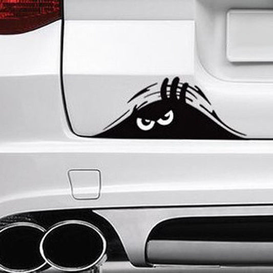 Adesivo esterno AUTO MOTO Stickers Sticker Mostriciattolo NERO CAR WRAP TUNING