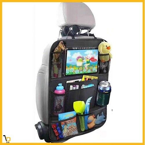 2 Porta oggetti auto portaoggetti sedile posteriore tablet tasche bibite viaggi