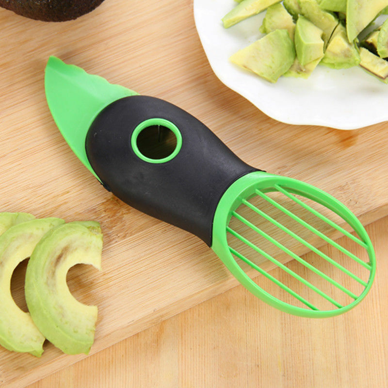 Cutter 3in1 per Avocado Affettatrice Divide Taglia affetta Snocciola Nocciolo