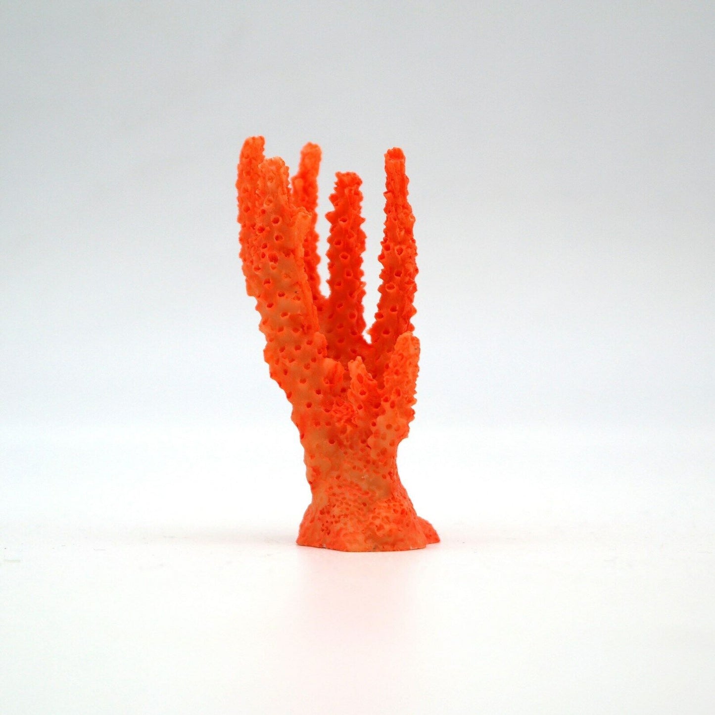 Corallo finto in resina 7cm Orange Artificiale per Decorazioni Acquario Addobbi