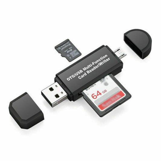 Lettore di Schede memoria USB per Notebook PC micro SD SDHC SDXC TF MMC Card