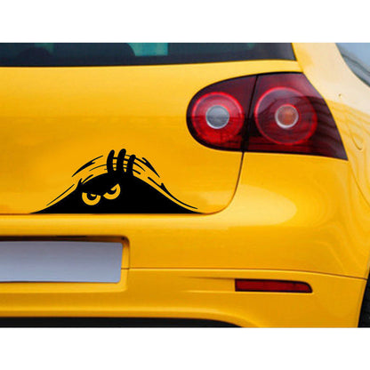 Adesivo esterno AUTO MOTO Stickers Sticker Mostriciattolo NERO CAR WRAP TUNING