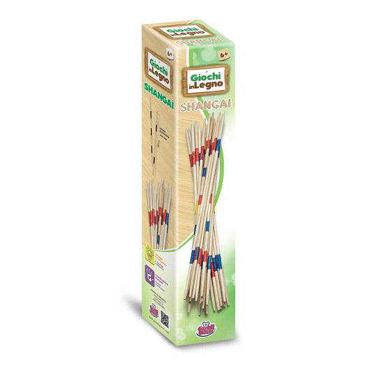 Gioco da tavolo MIKADO in legno 30 cm SHANGAI Giochi di Società Giocattoli