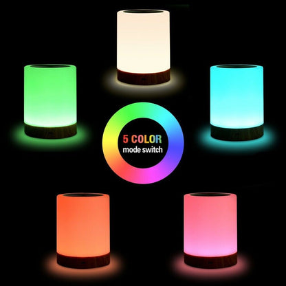 Lampada USB Smart Touch 5 Colori Regolazione Ricaricabile anche da appendere