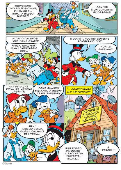 Topolino libretto 3572 Cover Variant Salone del Libro Torino 2024 Jannik Sinner