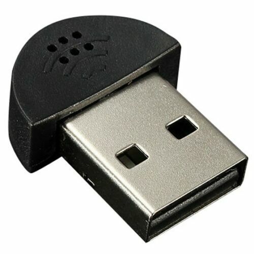 Microfono mini USB per PC Notebook Computer MIC Speech Registrare audio Skype