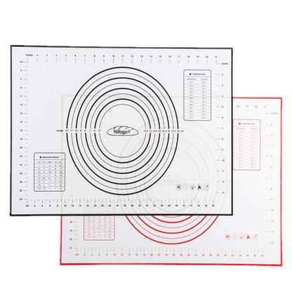 Tappetino in Silicone da forno per Pizza pasta dolci impastare la farina 40x60cm