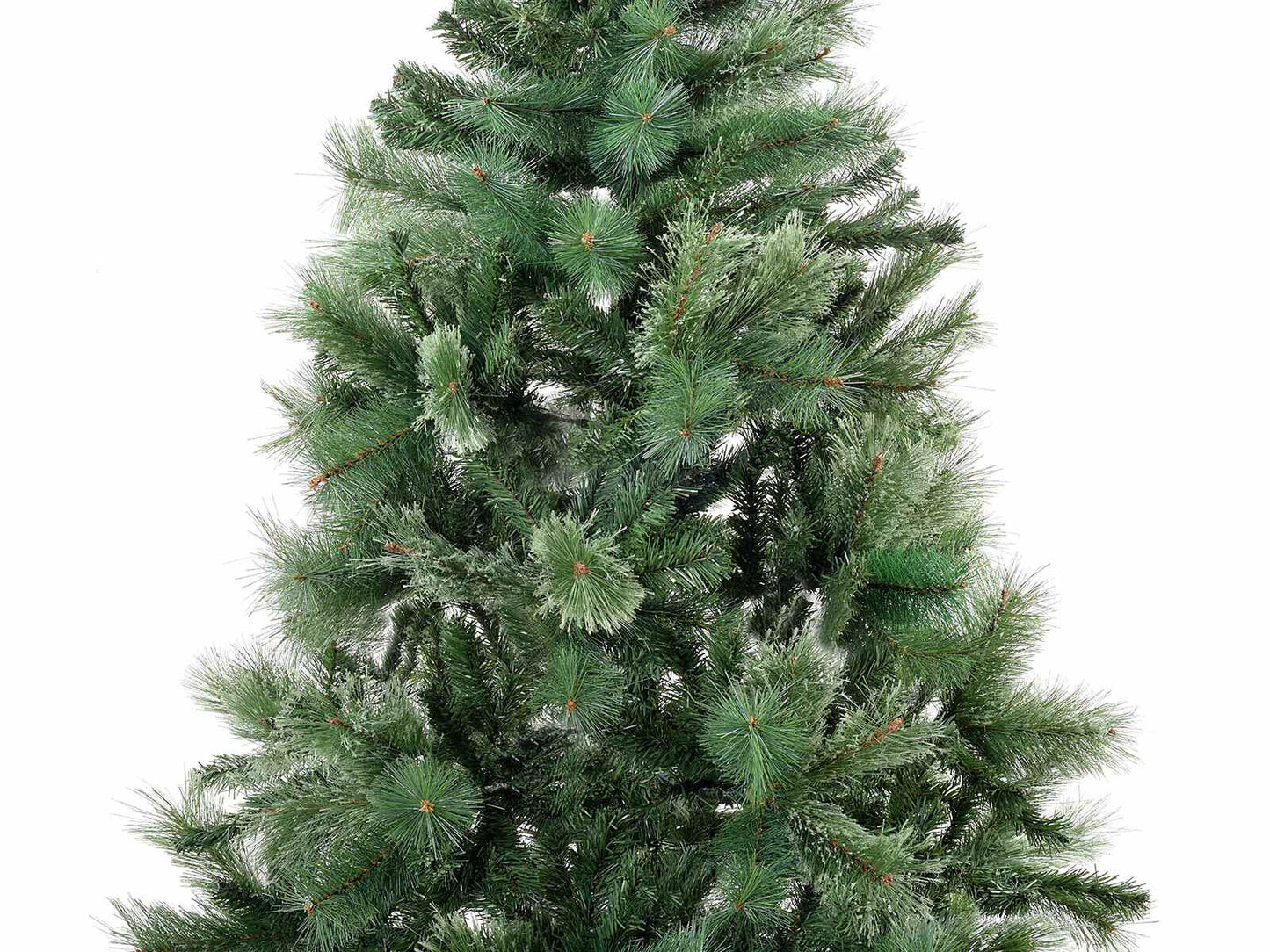 Pino Artificiale H 180 cm 724 Rami Triplo Folto Albero di Natale Verde vintage