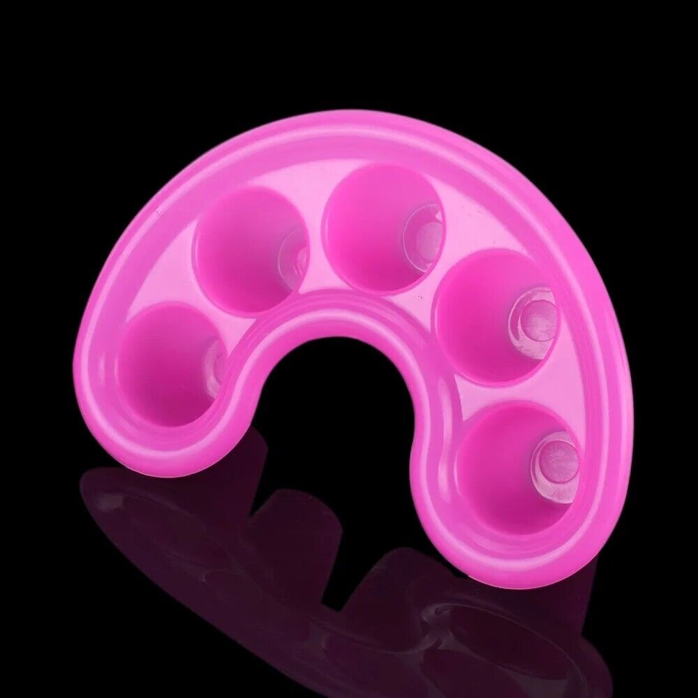 Vaschetta per manicure nail art plastica rosa ricostruzione unghie estetista