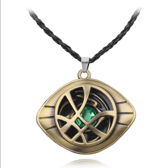 Collana con pendente Ciondolo Dr. Doctor Strange Occhio Cosplay Marvel Film UOMO