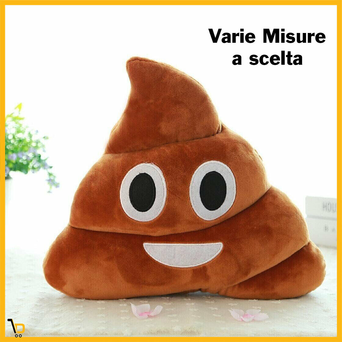 Peluche cacca emoticon poo giocatoli emoji cuscino morbido idea regalo per festa