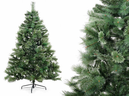 Pino Artificiale H 180 cm 724 Rami Triplo Folto Albero di Natale Verde vintage