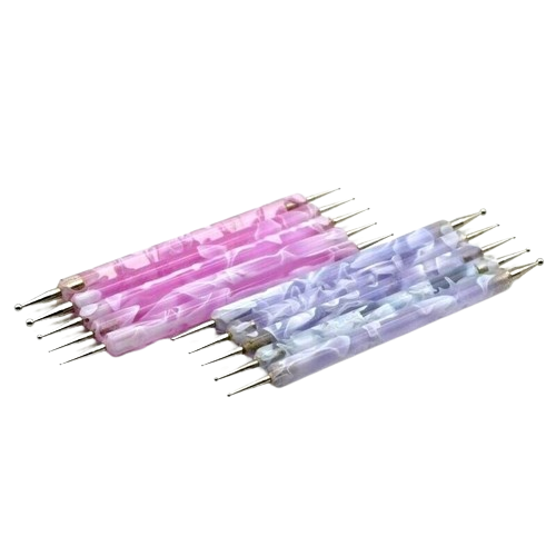 Kit Spot Dotting Tools nail art ricostruzione unghie finte french decorazione