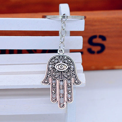 Portachiavi Mano di Fatima Hamsa Portachiave porta chiavi Idea Regalo Malocchio