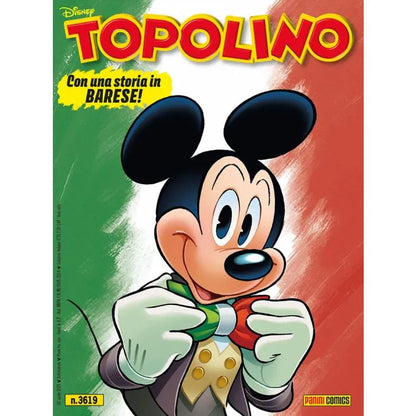 Fumetto di TOPOLINO in Dialetto n. 3619 - 4 nuove storie in Dialetto