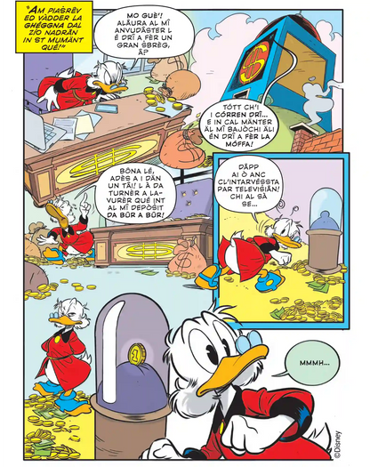 Fumetto di TOPOLINO in Dialetto n. 3660 - 4 nuove storie in Dialetto