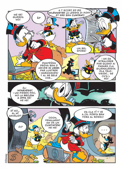 Fumetto di TOPOLINO in Dialetto n. 3660 - 4 nuove storie in Dialetto