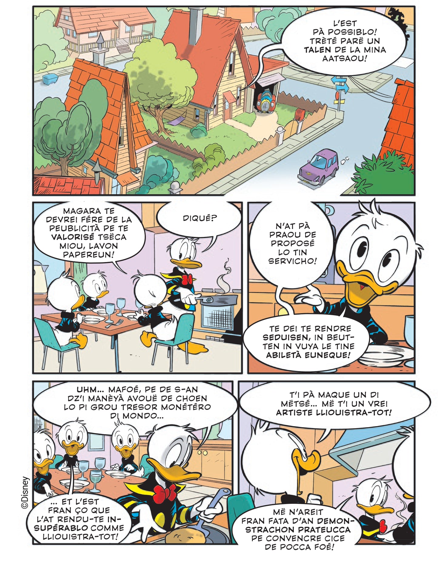Fumetto di TOPOLINO in Dialetto n. 3660 - 4 nuove storie in Dialetto
