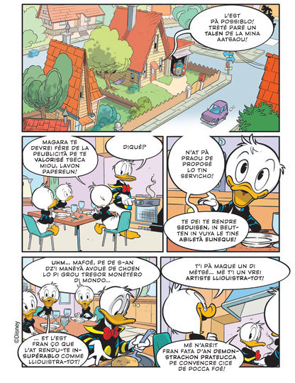 Fumetto di TOPOLINO in Dialetto n. 3660 - 4 nuove storie in Dialetto
