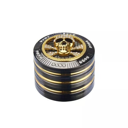 Grinder Design Tritatabacco in metallo 4 parti Trita Tabacco Bling idea regalo